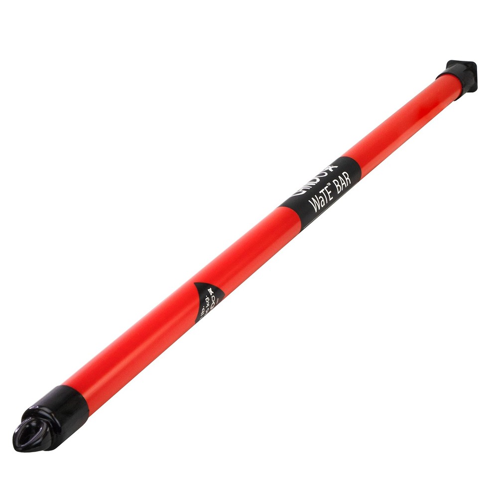 Slim WaTE Bar 3lb Red, Total Body Workout Weighted Exercise Bar for Strength