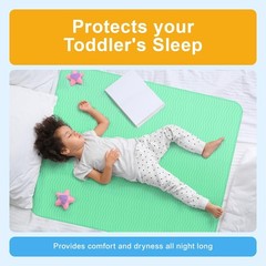 Versatile Heavy Absorbency Washable Underpads – 34×36 Reusable Pads, 4 Count