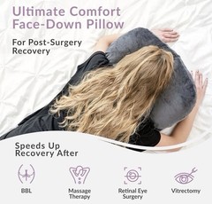 Pack Vitrectomy Face Down Pillow Eye Surgery Recovery Zomaple Memory Foam NIB