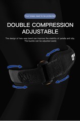 Knee Patellar Tendon Support Strap Adjustable Compression Brace Sports Sleeve