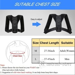 Body Wellness Posture Corrector (Adjustable to All Body Sizes) FREE SHIPPING USA