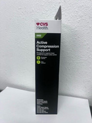 CVS Health Active Compression Knee Support Breathable Material Size XL