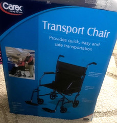 wheelchair product weight 25lbs, 19’ wide seat,, swing away foot rest.