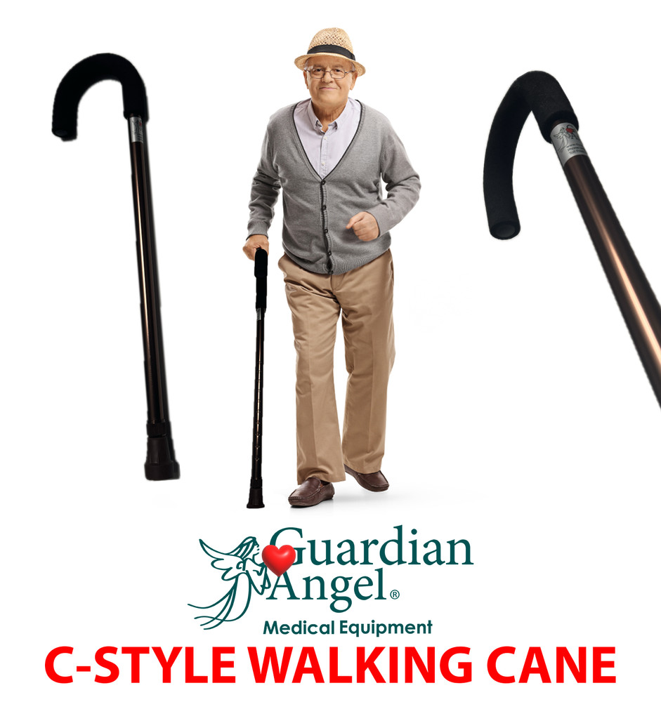 C-Cane (Bronze) (Adjustable 25.5″ – 36.5″) by Guardian Angel