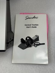 Saunder Cervical Neck Traction Home Trac Deluxe Device W/Case