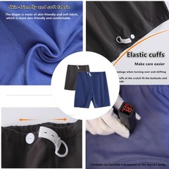 LAROTSUBA Large Leak-Proof and Washable Urinary Incontinence Pants,Reusable