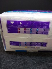 Always Discreet Pads for Women Plus 4 Moderate Long Rapid Dry Core 54 Pads