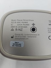 Phonak TVLink ii Base Station, Remote Mic & Cables Accessor Made in Switzerland