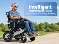 Lightweight Foldable Heavy Duty All Terrain Electric Wheelchair Mobility Scooter