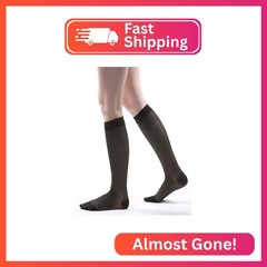 Allegro 8-15 mmHg Essential 81 Sheer Knee High Support Hose for Women – Light Co