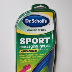 Dr Scholls Sport Massaging Gel Advanced Shoe Insoles Womens Size 6-10 Athletic *