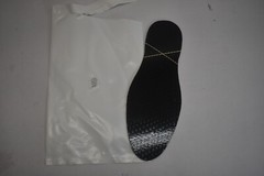 J-Turf Cutouts Black XL 689197 2LAG24XL Semi-Rigid 12″ Long Shoe Cutout Insole