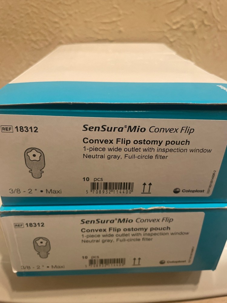 Coloplast buy one box get one free boxes of ref 18312 ostomy pouches