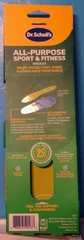 Dr. Scholls Sport Massaging Gel Advanced Shoe Insoles Women Size 6-10 (1 PAIR)