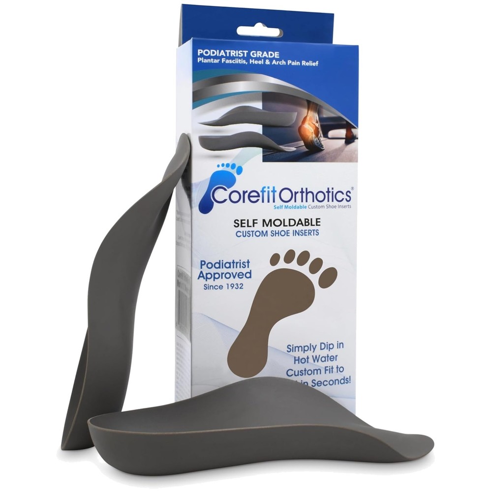 Semi-Rigid Custom Orthotics – Plantar Fasciitis Relief