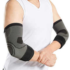 Elbow Brace with Strap 2 Pack, Adjustable Compression Sleeves for Tennis & Golf