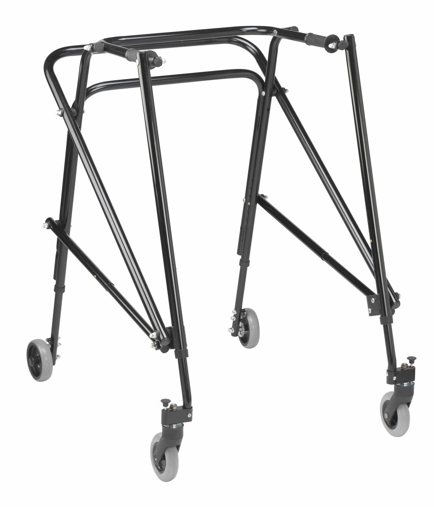 Drive Medical Nimbo 2G Lightweight Posterior Walker, Extra Large, Emperor Black