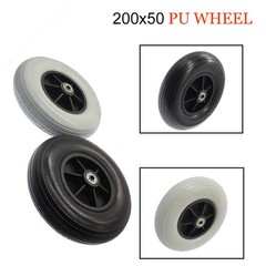 2X Power Wheelchair Rear Caster Tire 200×50 (8×2) Pride Jazzy/Jet Electric Wheel