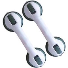 2Pack Shower Grab Bar 12″ Showers Suction Bar Handle Bathroom Safety Grip Handle