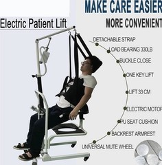 ✅Patient Lift Electric For Home with Commode, Patient Transfer Lifts Load 330 lb