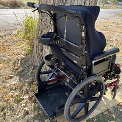 NICE! Quickie Iris Tilt-In-Space Manual Transport Rehab Wheelchair