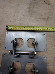 Brooks / Acorn Feet Pads With Hardware. Straight Lifts Only. 120, 130, And T700