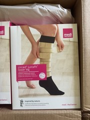 Medi Circaid Juxtafit Essentials Lower Leg Compression Wrap XX-Large Short Beige