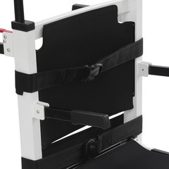 EMS Mobility Transport Chair w/6″ Wheels – No Assembly, 400lbs Aircraft Aluminum