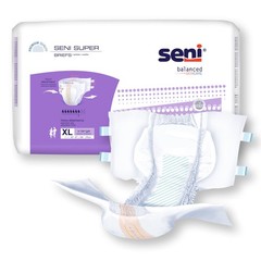 Seni Super Incontinence Brief XL Breathable S-XL25-BS1 Heavy 25 Ct