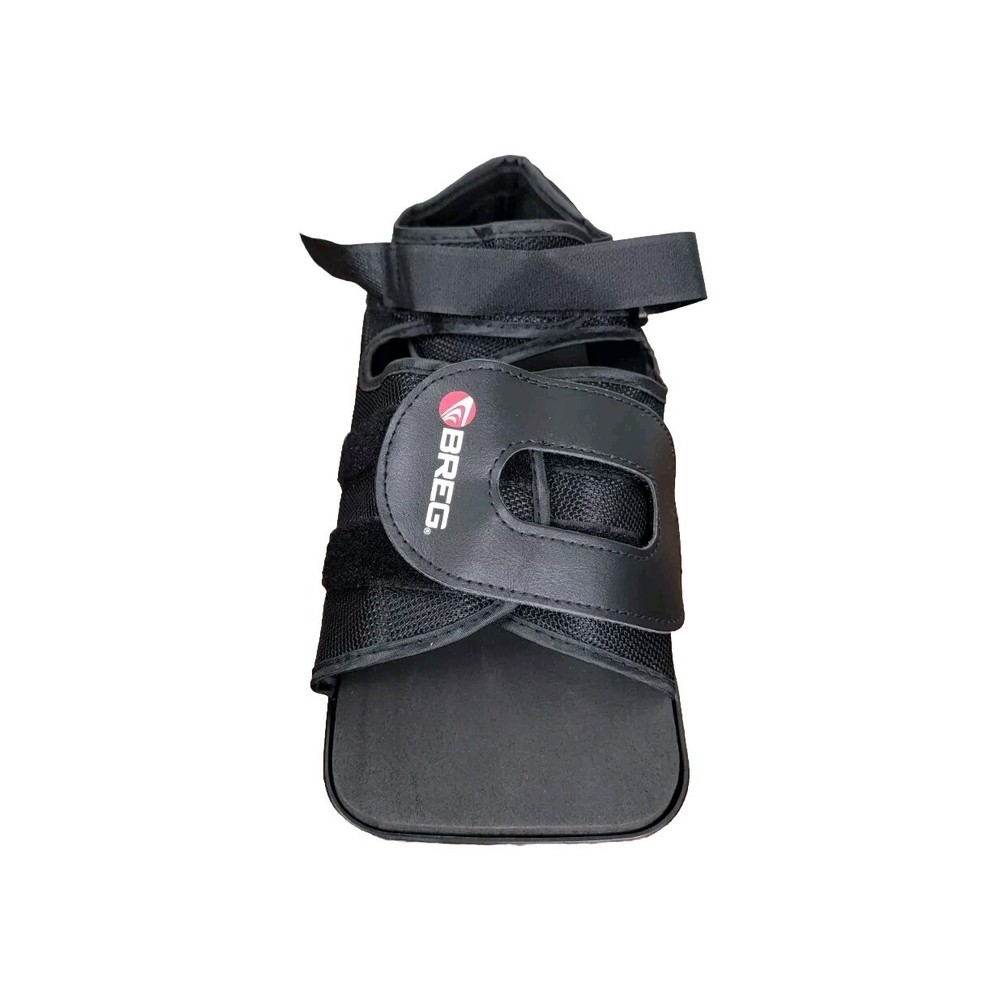 Breg Post-Op Walking Shoe Orthopedic Square Open Toe Size L 12″ sole