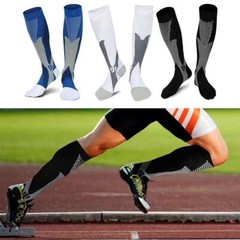 3 pair Athletic Compression Socks, Support for Running, Cycling, and Sports