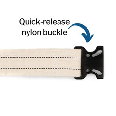 McKesson Gait Belt with Delrin Buckle – Heavy-Duty, Machine Washable, 60 in Long