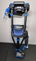 iWALK 3.0 Hands-Free Crutch Knee Walker Alternative Adjustable Blue & Black