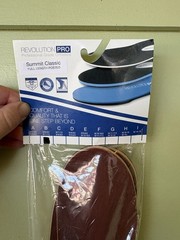 JM Orthotics Revolution Pro Summit Classic Full Length Insert B- M 6 6.5 W 7 7.5