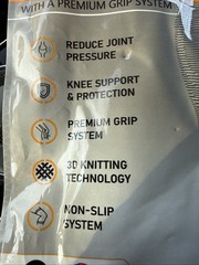 Bareflex Elite Knee Brace 2 Pack XX-Large Orange Premium Grip Support NEW