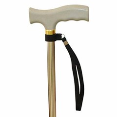 Comfort Axis Walking Cane or Stick Stretchable Elastic Wrist Straps Black 2 Pack