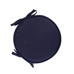Corduroy Chair Cushion With Strap Solid Color Office Chair Cushion Soft Comforta