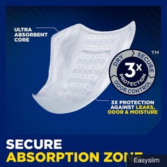 Incontinence Pads for Men 120 Count Overnight Absorbent Protection