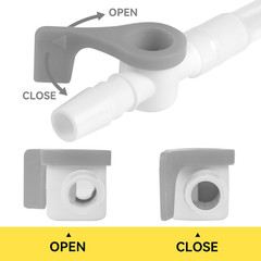 10 Pcs Comfort Flow Catheter Valves – Easy to Use Lever Tap Smooth Edges an