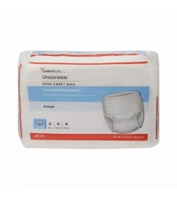 Cardinal Health Disposable Underwear X-Large 25 Ct Moderate Absorb 1850R