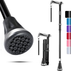Adjustable Foldable Walking Cane for Seniors – Lightweight Heavy Duty Canes