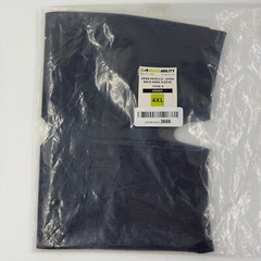 Braceability Open Patella Open Back Knee Sleeve 4XL Black