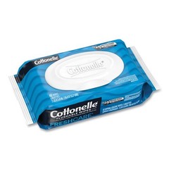 Cottonelle Flushable Cleansing Cloths, 1-Ply, 3.75 x 5.5, 42/Pack, 12 Packs/CT