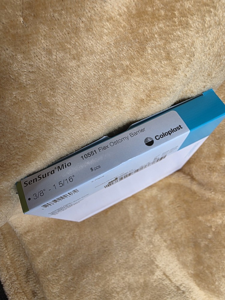 COLOPLAST 10551 FLEX SKIN BARRIER 3/8″ TO 1-5/16″ STOMA 11 BOXES OF 5 CT (55)LOT