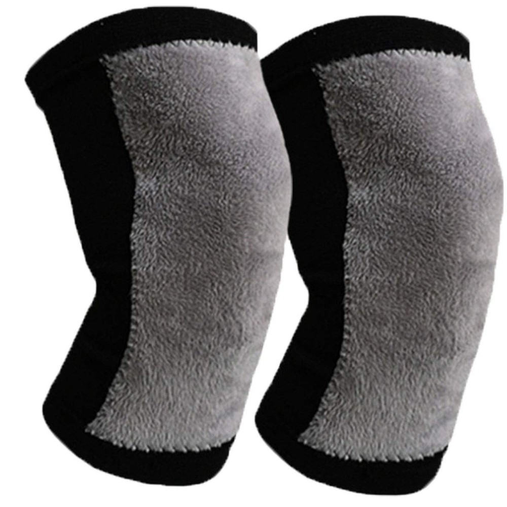 Women Men Winter Knee Warmers Knee Brace Sleeve Leg Warmer Wool Cashmere Thic