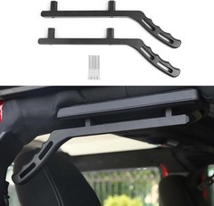 Rear Grab Handles Aluminum Grab Bars Compatible with Jeep Wrangler 2007-2018 …