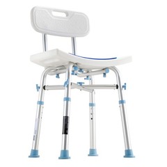 VEVOR Shower Chair 500LBS Capacity Bathtub Seat for Inside Shower or Tubs
