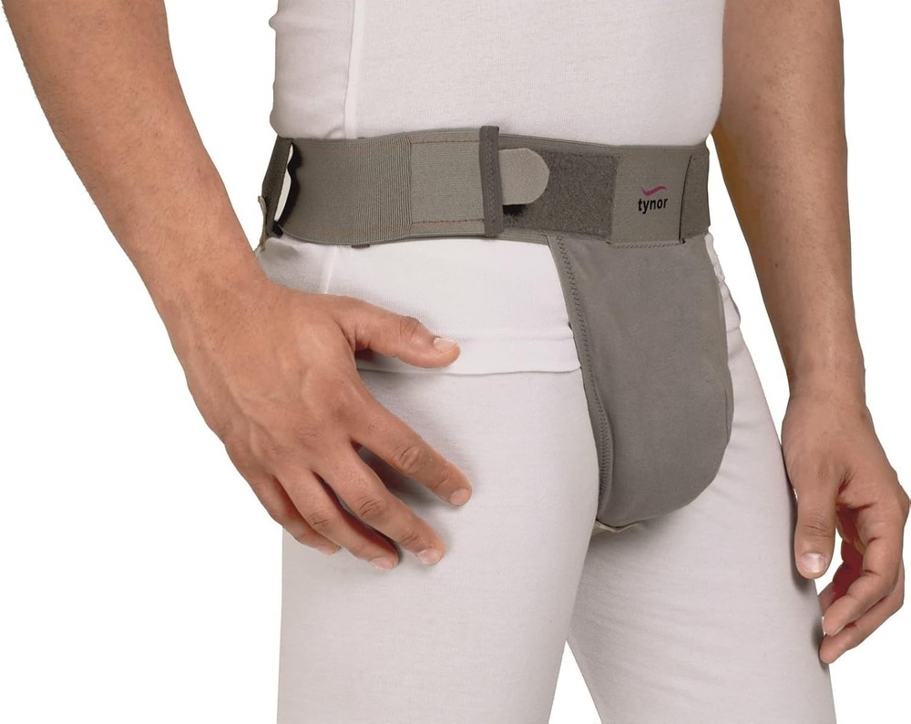 TYNOR Scrotal Support For Men – Gray (Select Size) Provides Effective Support FS