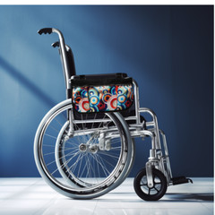 Wheelchair bag with wheelchair cup holder, Waterproof walke + pill box as a gift