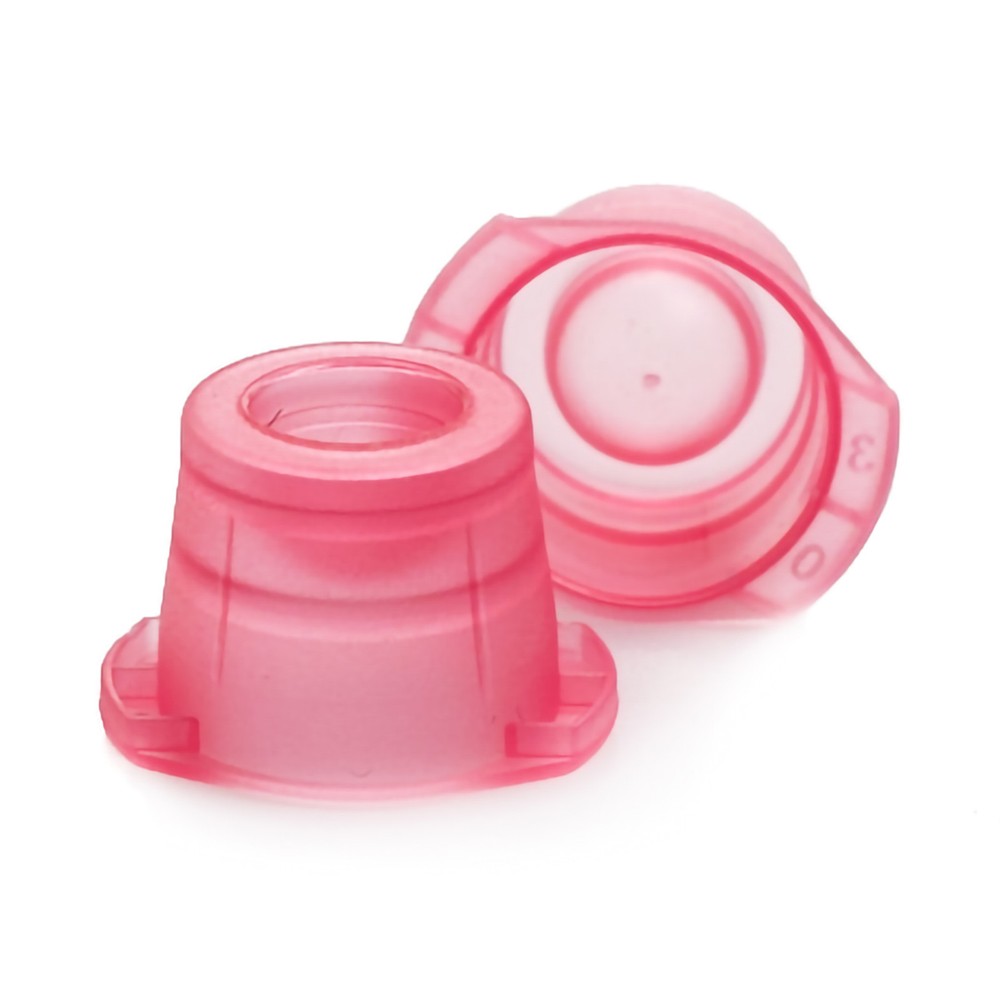 McKesson Tube Closure Snap Cap Red Polyethylene 177-118115R 1000 per Bag